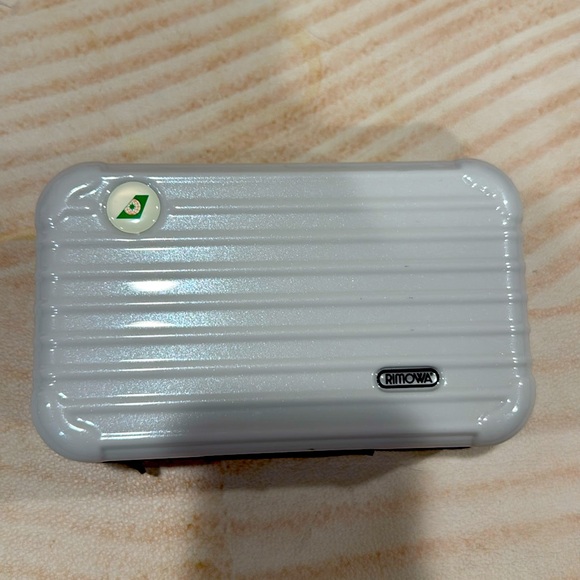 RIMOWA Handbags - Rimowa Luggage Amenity Kit Case Toiletries Travel Blue Zip Pouch One Size